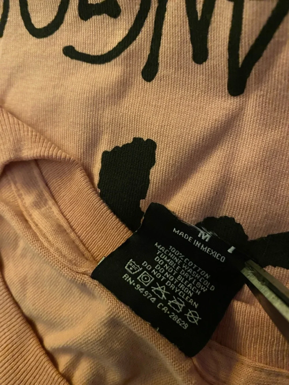 🆕 STUSSY T Shirt LA Exclusive Limited Run Stüssy Unisex Medium Rose Quartz - Picture 8 of 10